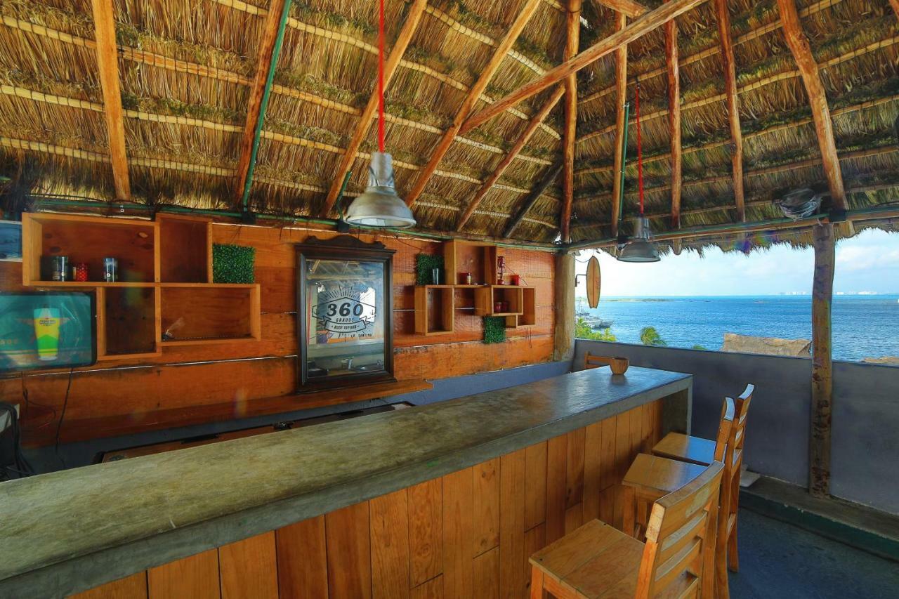 Les Trois Singes - Friendly Hostel Isla Mujeres Luaran gambar